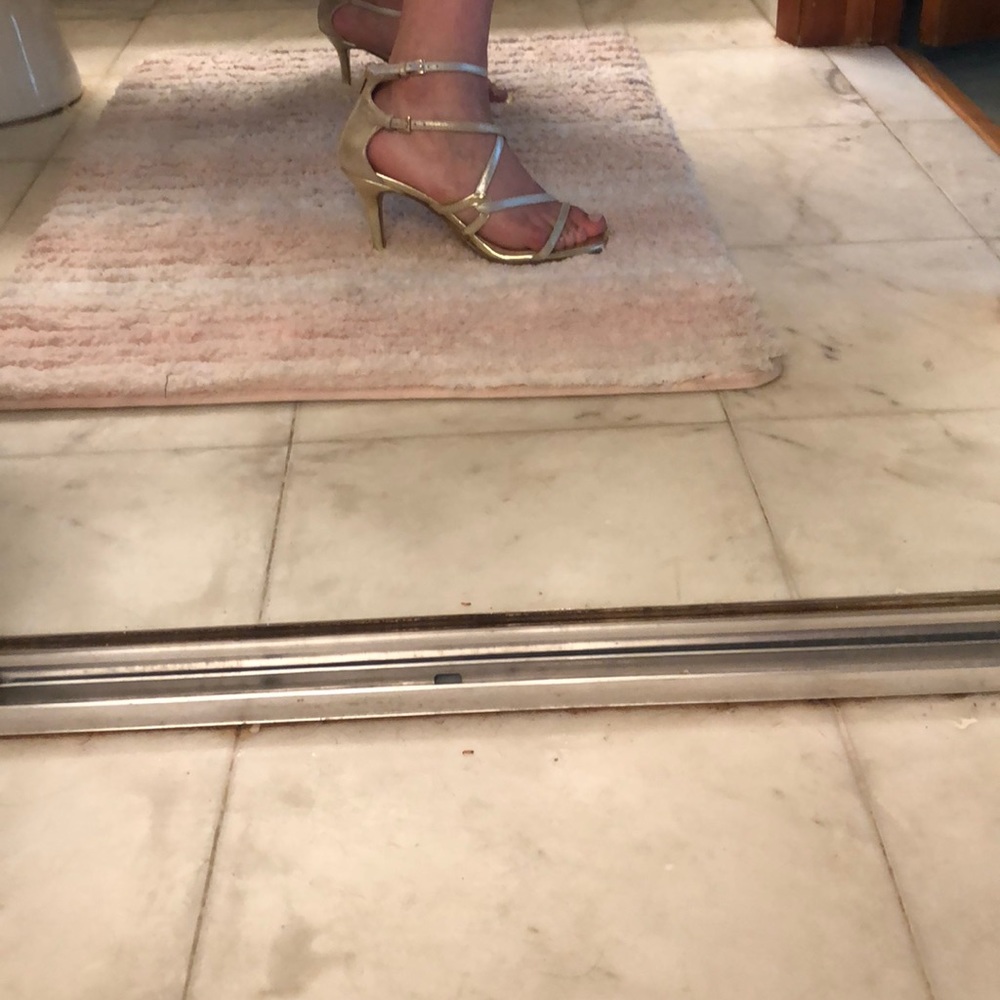 Kitten heel sandals